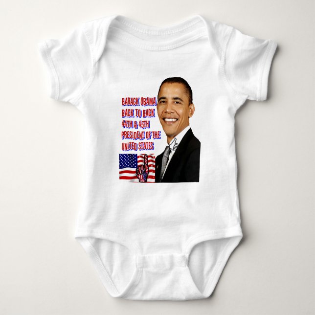 Body Barack Obama, Dos à Dos_ (Devant)