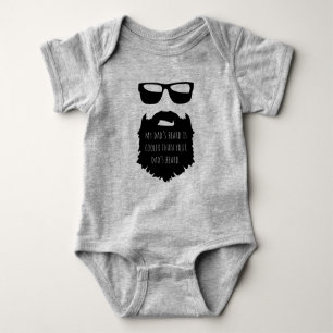 Body Barbe papa - barbe cool Baby One Piece