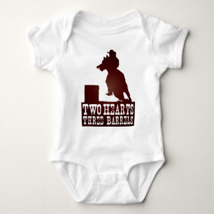 Body baril emballant le cheval de plouc de cow-girl