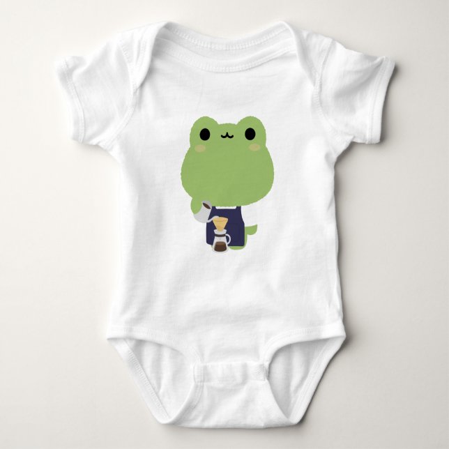 Body Barista Grenouille Mignon (Devant)