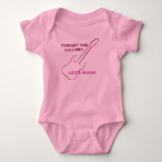Body Basculons dans le T-shirt de nourrisson de roses