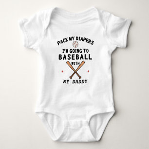 Body Baseball avec papa   Papa de baseball   Balle de b