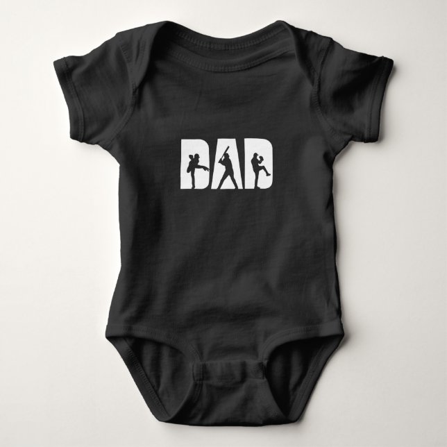 Body Baseball Player Dad Baseball Lovers Men Father Day (Devant)