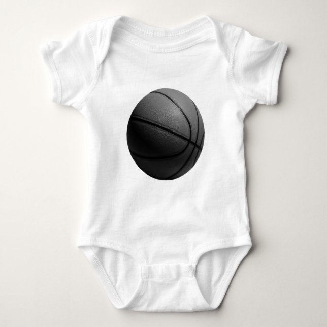 Body Basket-ball noir et blanc (Devant)