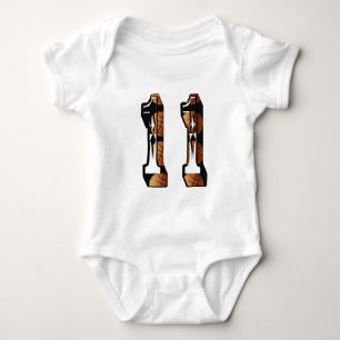 Body Basket-Ball Orange Et Noir Numéro 11,