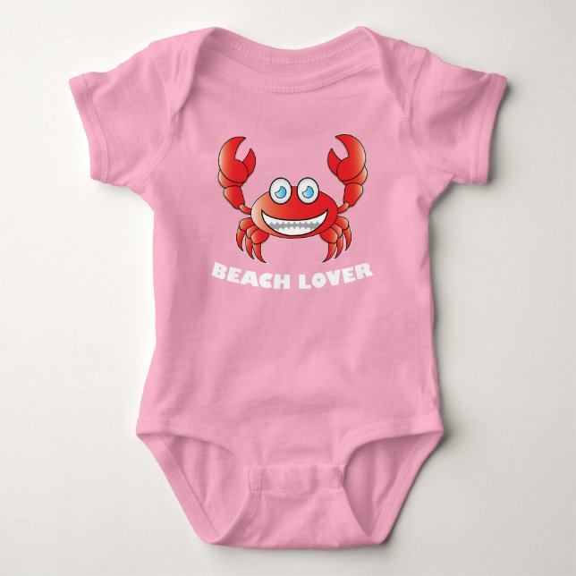 Body Beach Lover - Bodysuit Baby Jersey (Devant)