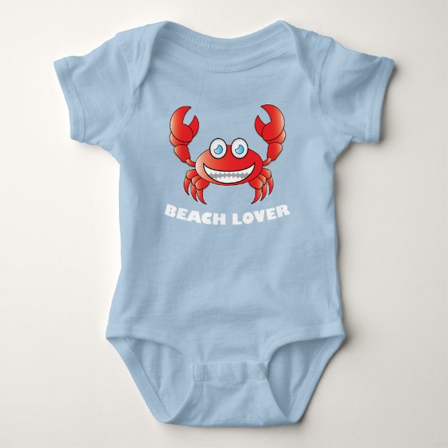 Body Beach Lover - Bodysuit Baby Jersey (Devant)