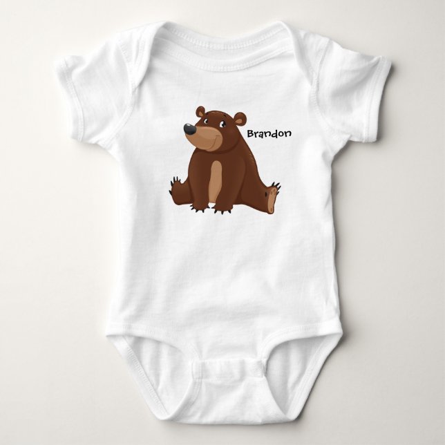 Body Bear Cute Jersey Sleeper (Devant)