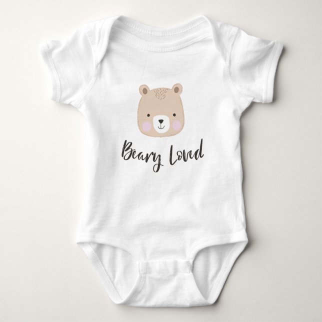 Body Beary Loved | Ours mignon | Marron (Devant)