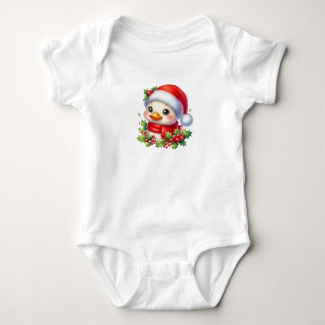Body Beau canard de Noël (Devant)