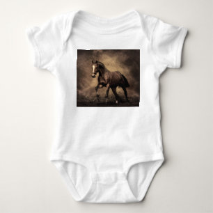 Body Beautiful horse throw pillow