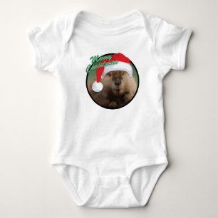 Body Beaver de Noël - Bodysuit de maillot de bébé Jerse