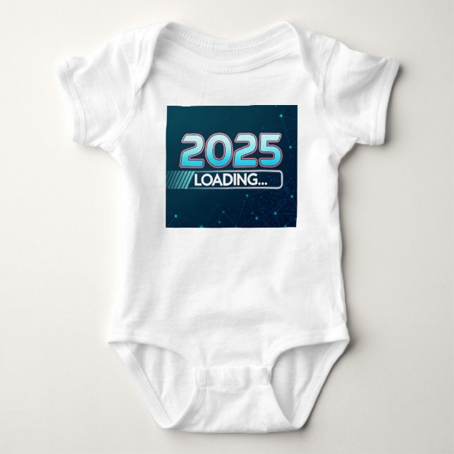 Body bébé 2025 en chargement. (Devant)