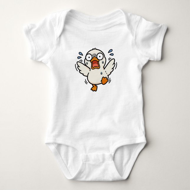 Body bébé à motif de dessin animé mignon (Devant)