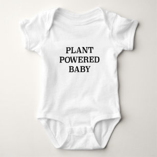 Body Bébé actionné par plante
