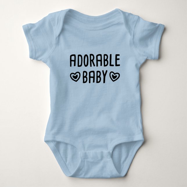 Body Bébé adorable (Devant)
