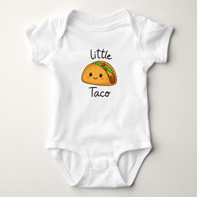 Body bébé adorable petit taco (Devant)