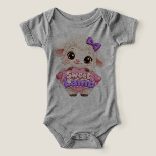 Body bébé agneau doux