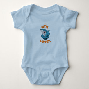 Body Bébé amoureux de la gym