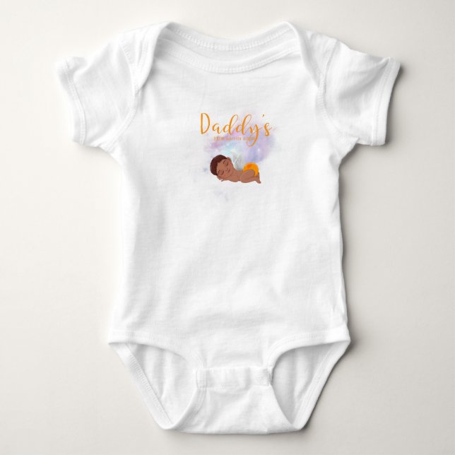 Body bébé ange de papa  (Devant)