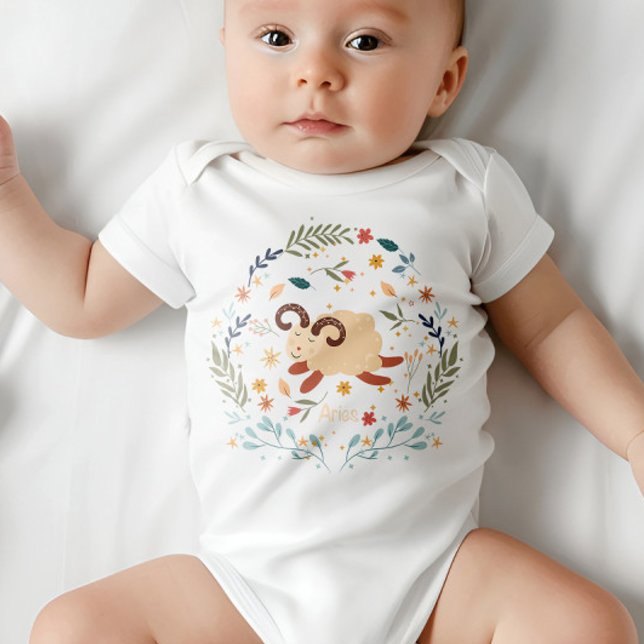 Body Bébé Aries One Piece - Cute & Fierce - Panneau Zod (Créateur téléchargé)