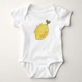 Body bébé au citron