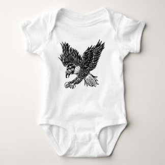 Body bébé avec aigle et futur snowboardeur