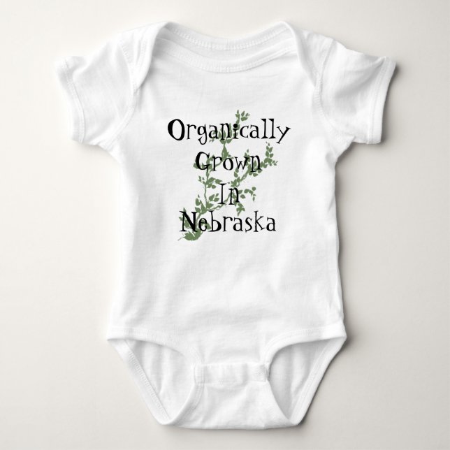 Body Bébé biologique Votre État Bébé Bodysuit (Devant)