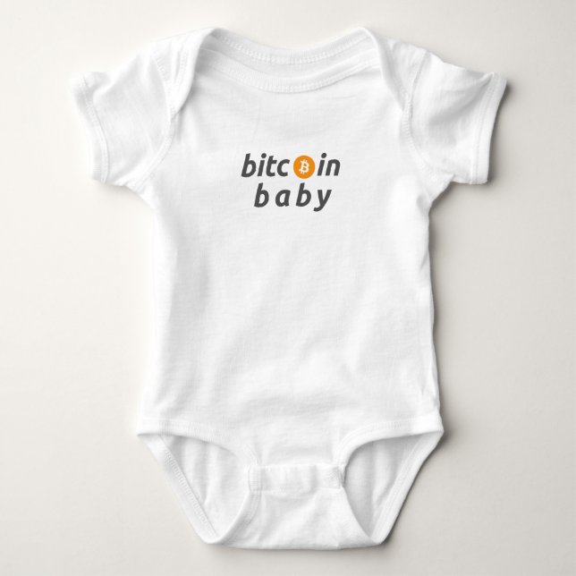 Body bébé Bitcoin (Devant)