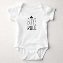 Bébé blanc noir mignon sur place - les garçons règ