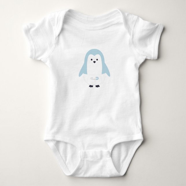 Body Bébé Bleu Pingin bébé Creeper (Devant)