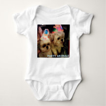 Bébé Bodysuit Party Animaux par HAS