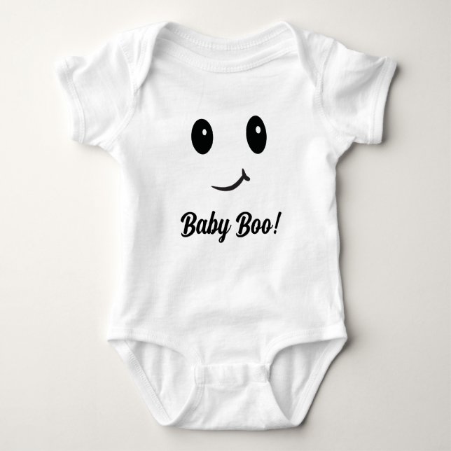 Body Bébé Boo ! Costume Fantôme mignon (Devant)