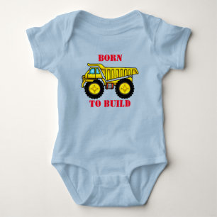 Body bébé camion à benne basculante