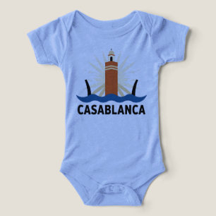 Body bébé Casablanca Maroc, design de voyage
