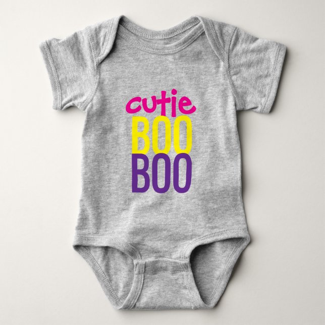 Body bébé : Chouette Halloween #8 (Devant)