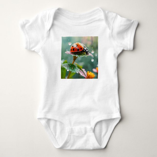 Body Bébé coccinelle (Devant)