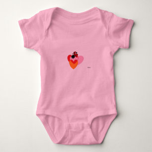 Body bébé : coccinelle