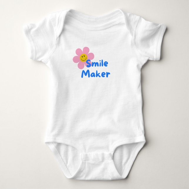 Body bébé créateur de sourire (Devant)