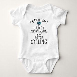 Body Bébé cycliste   Papa cycliste drôle