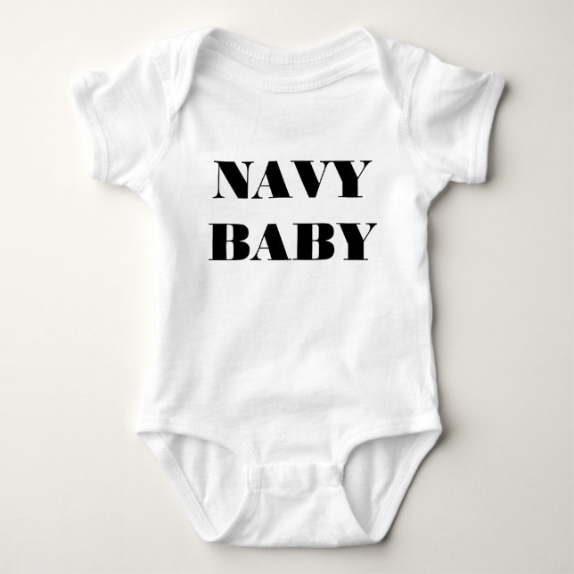 Body Bébé de la marine de Creeper (Devant)
