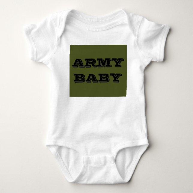 Body Bébé de l'Armée de Creeper (Devant)
