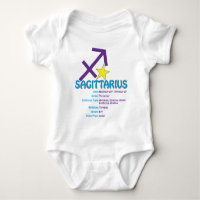 Bébé de traits de Sagittaire