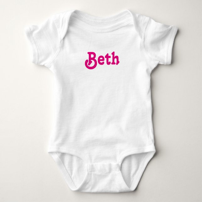 Body Bébé de vêtements Beth (Devant)