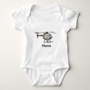 Body Bébé Débardeur Hélicoptère Frénétique