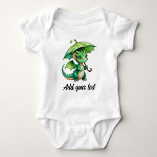 Body bébé dragon souriant