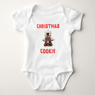 Body bébé drôle "COOKIE DE NOËL"