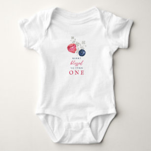 Body Bébé Élégant Baie qui Fête son Premier Anniversair