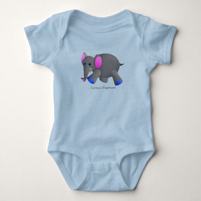 Body bébé éléphant (Devant)