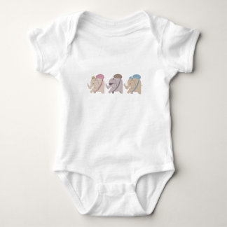 body bébé éléphant amis
